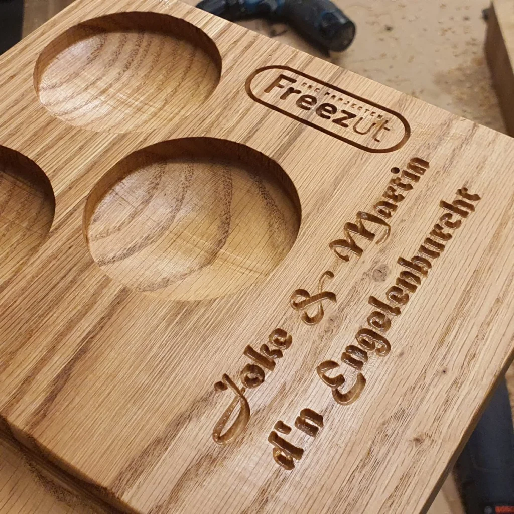 Borrelplank voor de horeca - cafe D'n Engelenburcht in Gemert