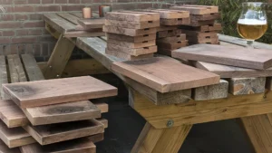Borrelplank voor de horeca met logo in epoxy grote oplage