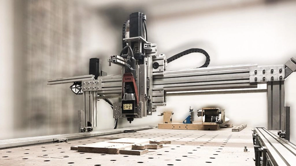 CNC portaalfrees voor frezen in hout en kunststof